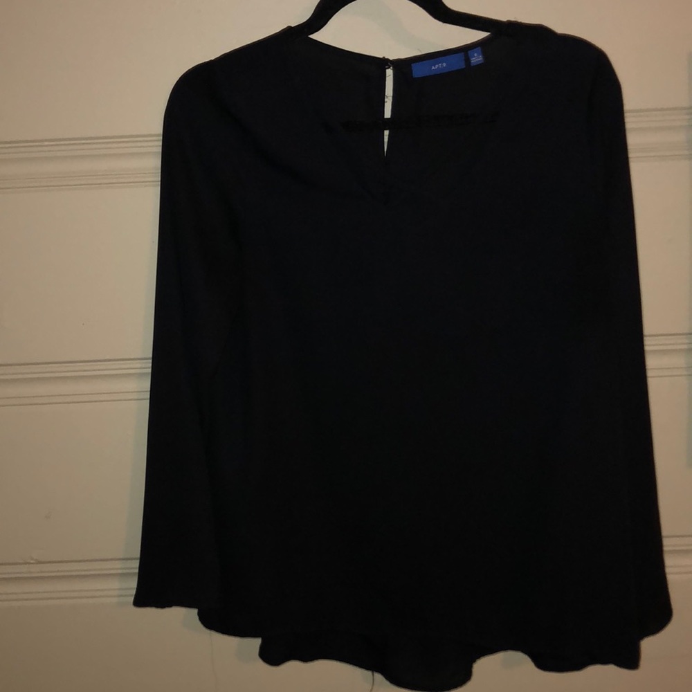 Apt. 9 Long Sleeve Flowy Dressing Top